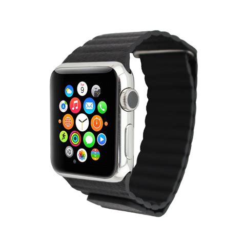 apple watch leather loop replica|apple watch mesh band.